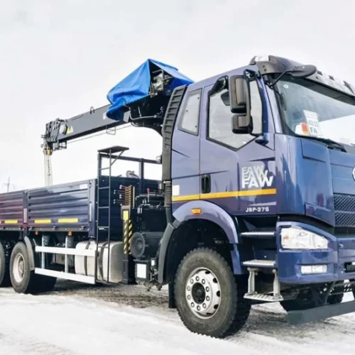 Кран-манипулятор FAW 6х4 HIAB