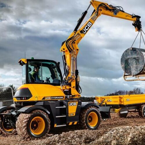 Колесный экскаватор JCB HYDRADIG 110W